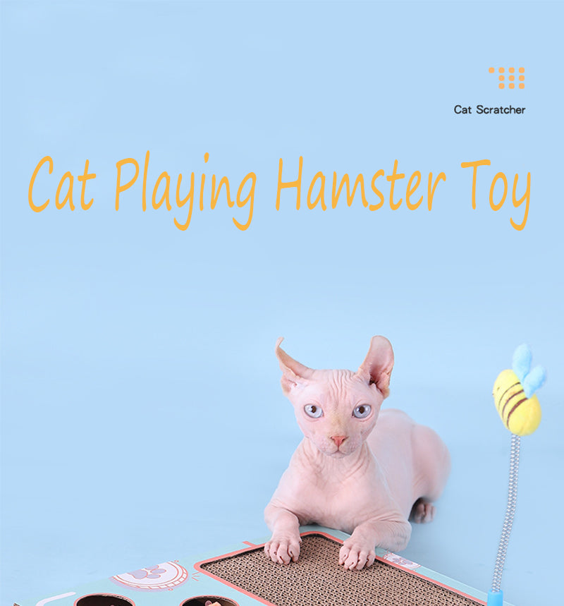 Cat Whack-A-Mole Teaser Toy