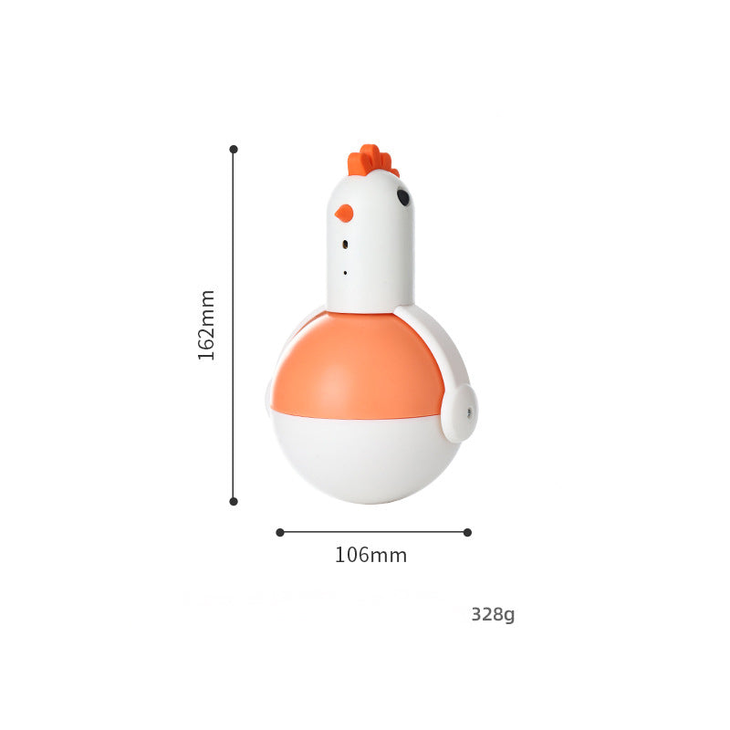 Electric Chicken Glass Laser Sound Toy