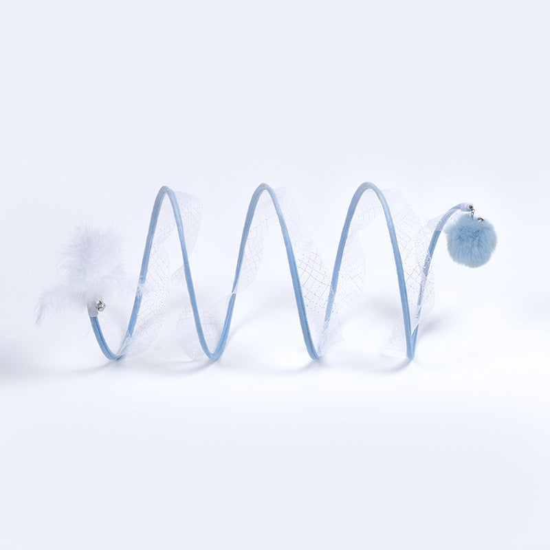 Foldable Cat Tunnel Toy