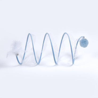 Foldable Cat Tunnel Toy