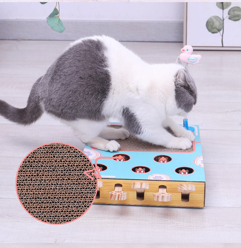 Cat Whack-A-Mole Teaser Toy