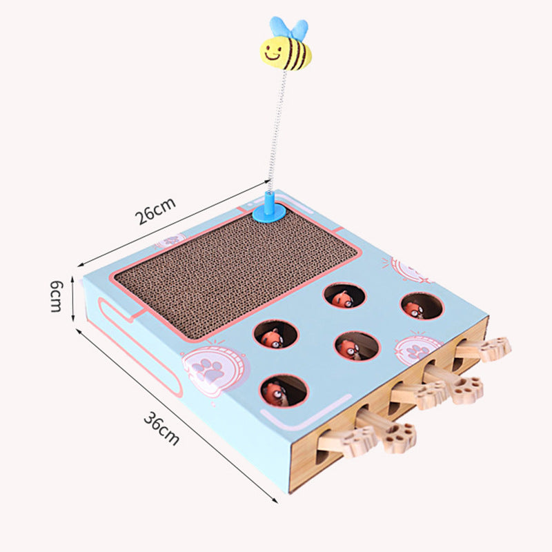 Cat Whack-A-Mole Teaser Toy