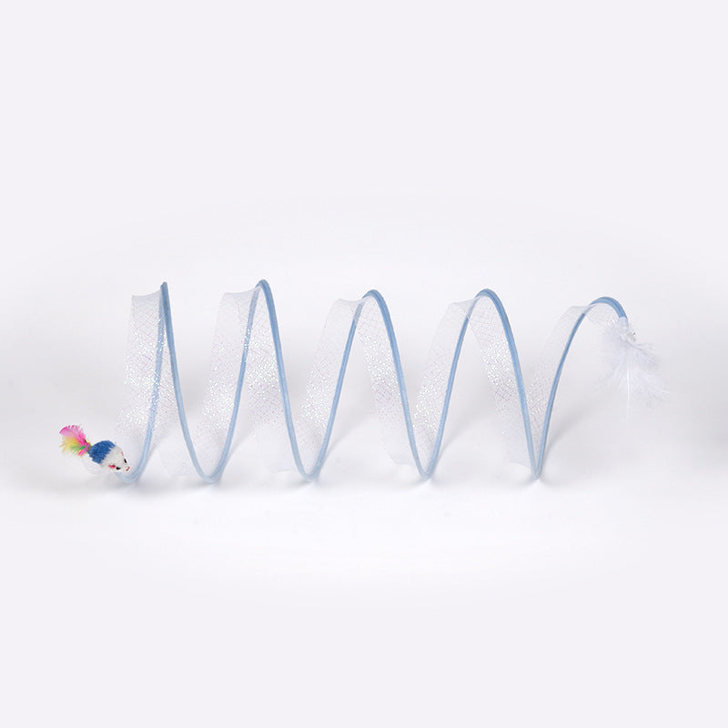 Foldable Cat Tunnel Toy