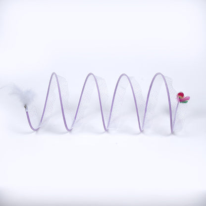 Foldable Cat Tunnel Toy