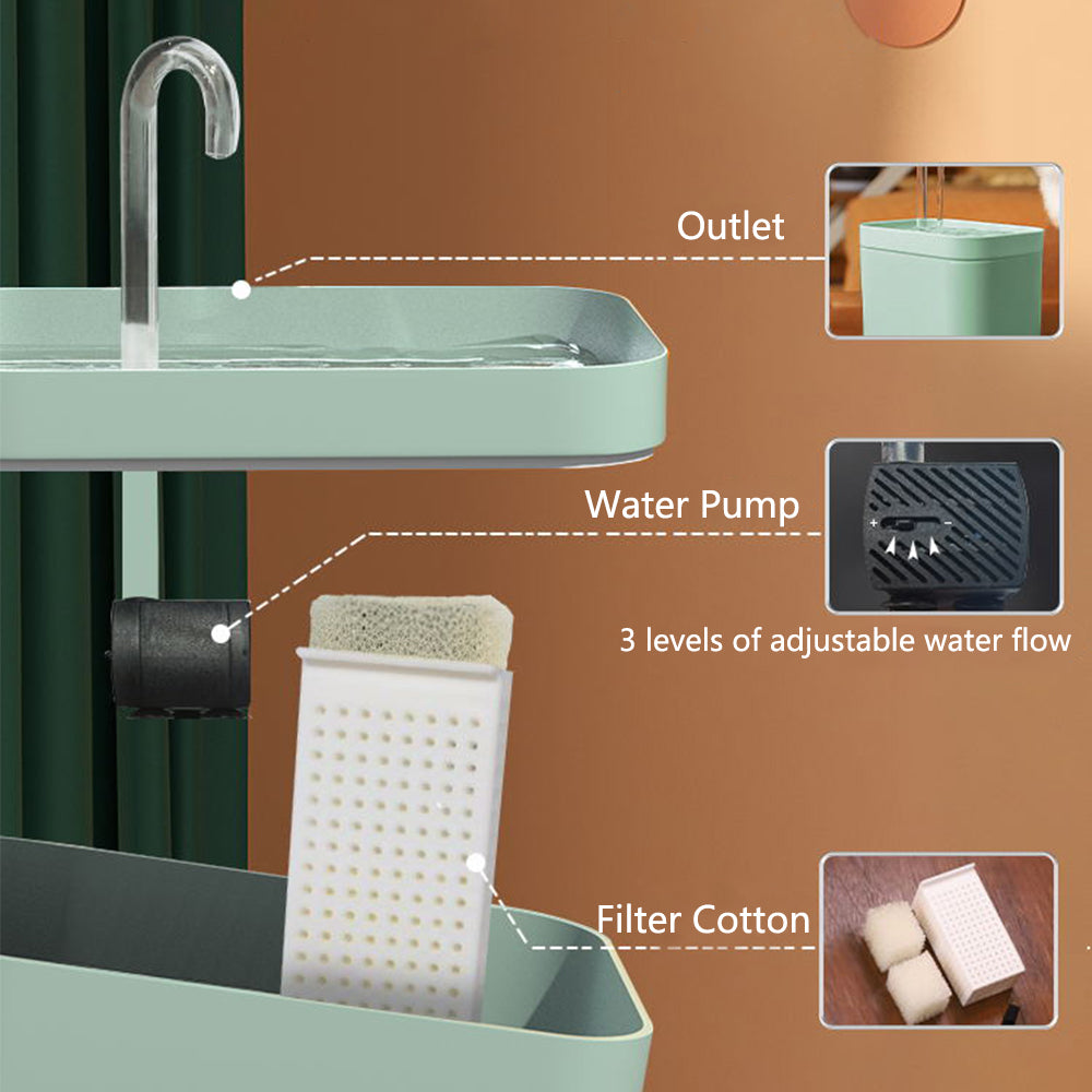 Automatic Cat Water Fountain Dispenser