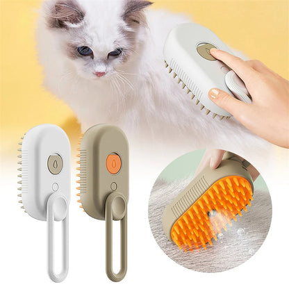 Cat Grooming Steam Brush