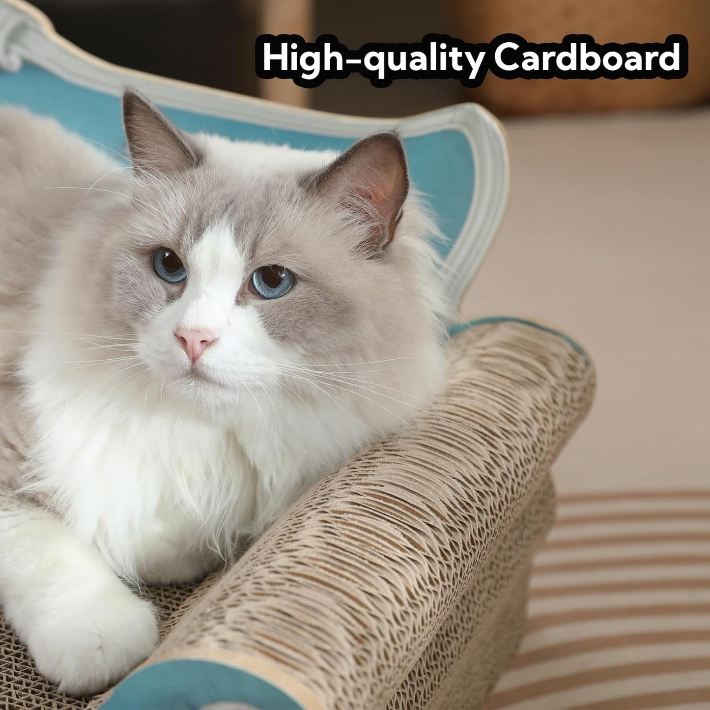 Grinding and Playing Sofa Shape Scratch Pad