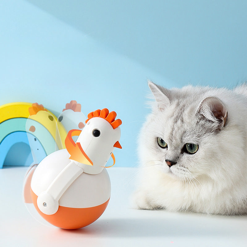 Electric Chicken Glass Laser Sound Toy