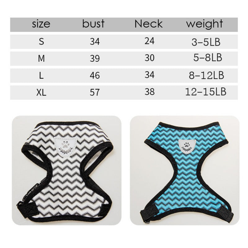 Traction Reflective Chest Harness