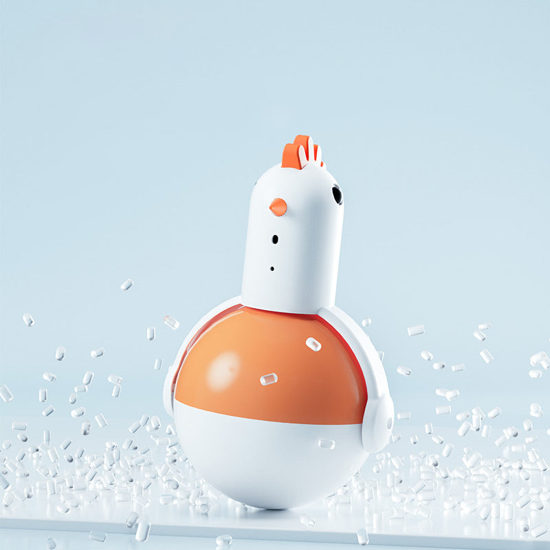 Electric Chicken Glass Laser Sound Toy