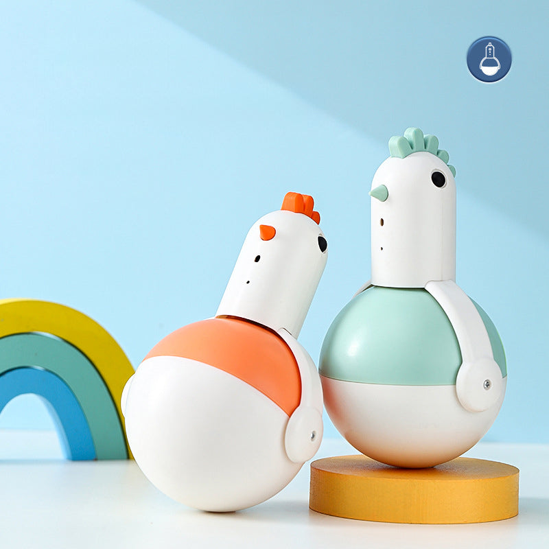 Electric Chicken Glass Laser Sound Toy