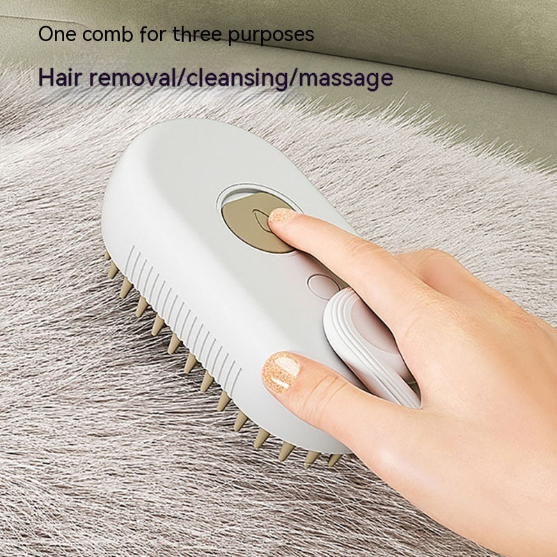 Cat Grooming Steam Brush