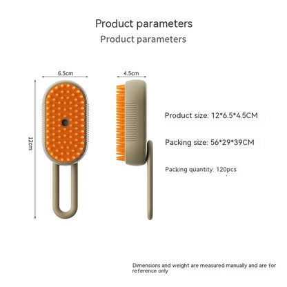 Cat Grooming Steam Brush